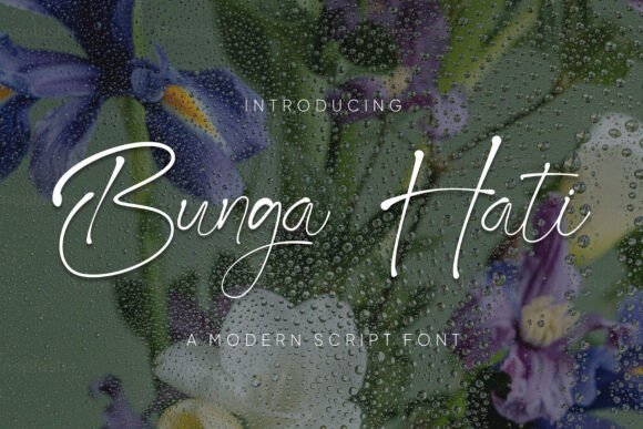 Bunga Hati Font - Featured Image