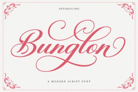Bunglon Font - Featured Image