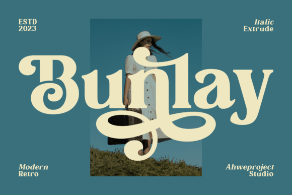 Bunlay Font - Featured Image