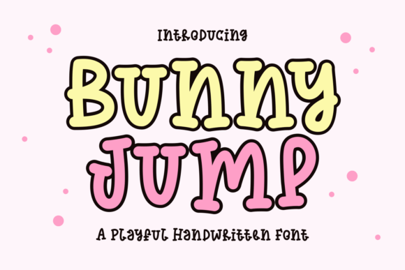 Bunny Jump Font - Featured Image
