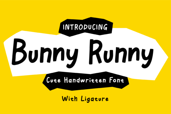 Bunny Runny Font - Featured Image