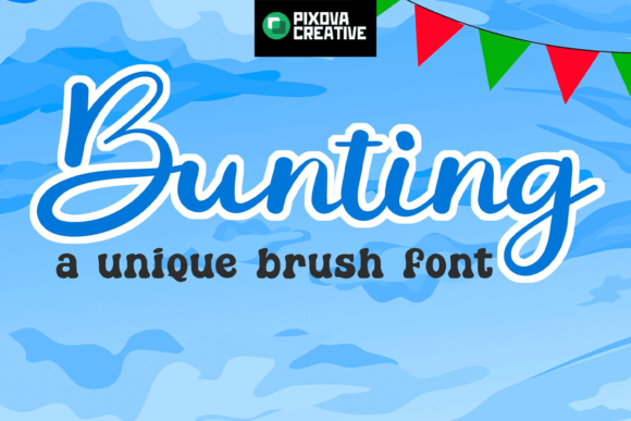 Bunting Font - Featured Image