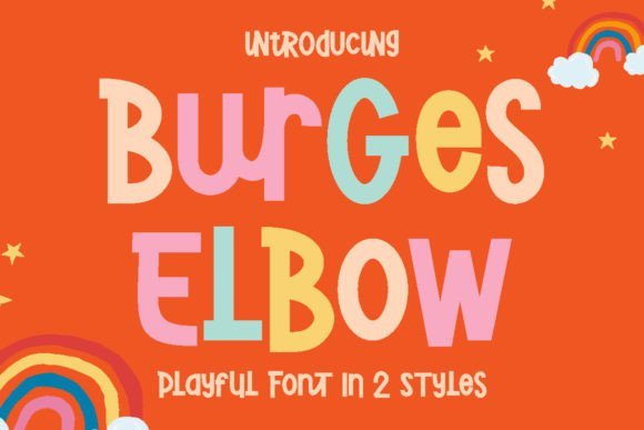 Burger Elbow Font - Featured Image