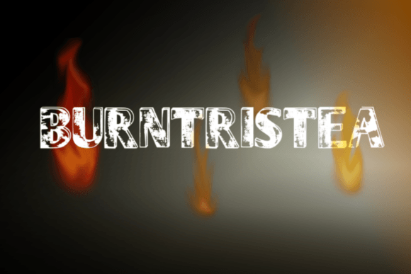 Burntristea Font - Featured Image