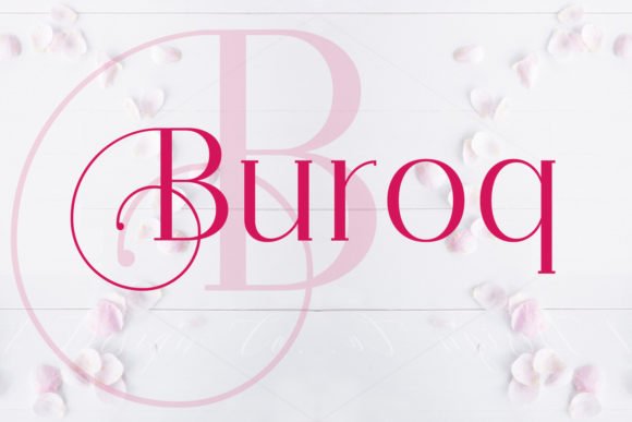 Buroq Font - Featured Image