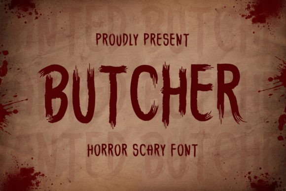 Butcher Font - Featured Image