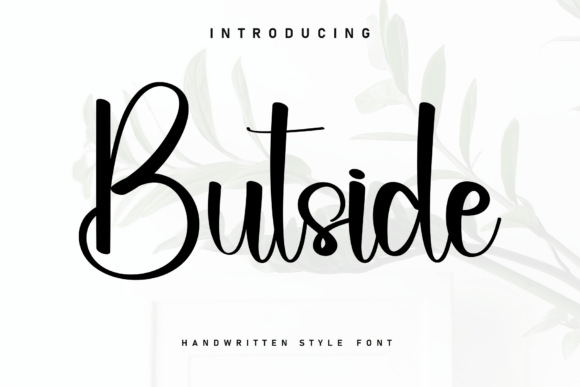 Butside Font - Featured Image