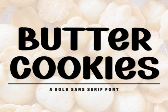 Butter Cookies Font - Featured Image