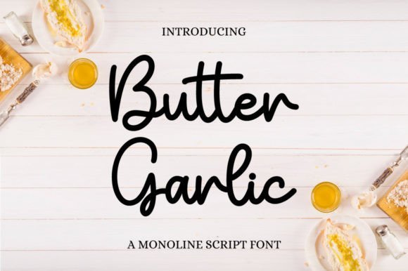 Butter Garlic Font - Featured Image