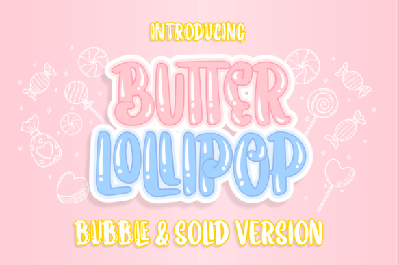 Butter Lollipop Font - Featured Image
