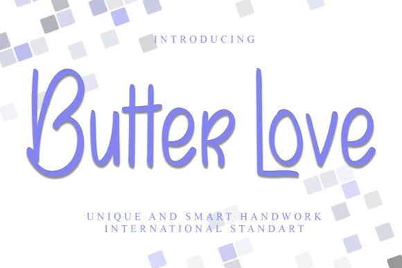 Butter Love Font - Featured Image