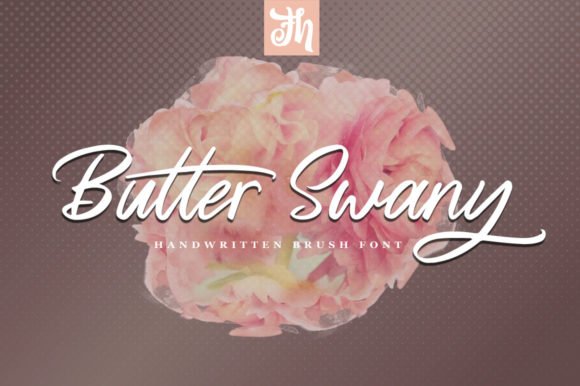 Butter Swany Font - Featured Image