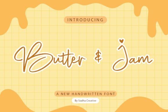 Butter & Jam Font - Featured Image