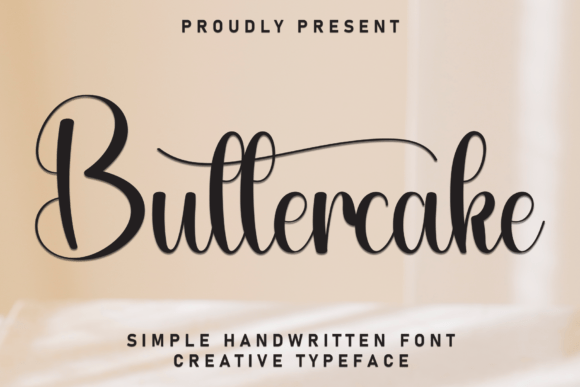 Buttercake Font - Featured Image