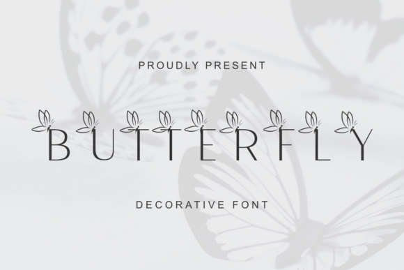 Butterfly Font - Featured Image