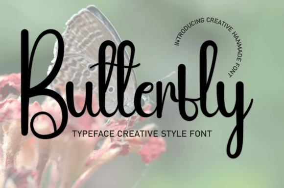 Butterfly Font - Featured Image