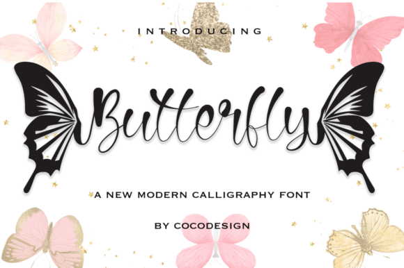 Butterfly Font - Featured Image