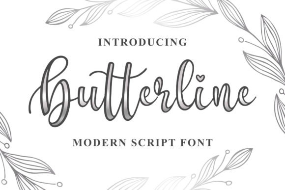 Butterline Font - Featured Image