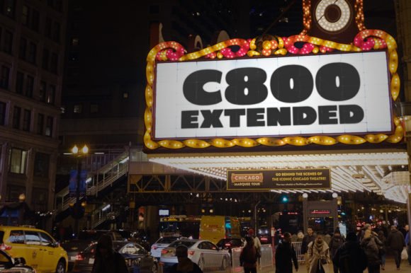 C800 Extended Font - Featured Image