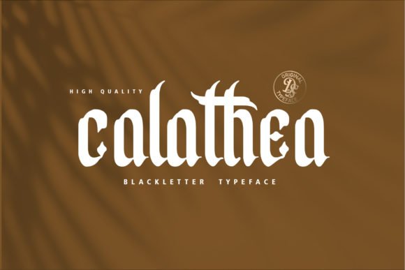 Calathea Font - Featured Image