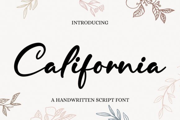 California Font - Featured Image