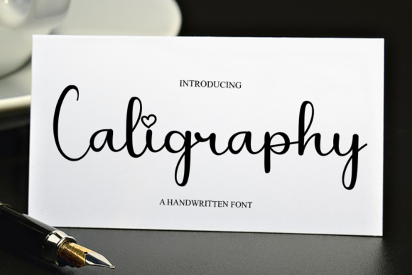 Caligraphy Font - Featured Image