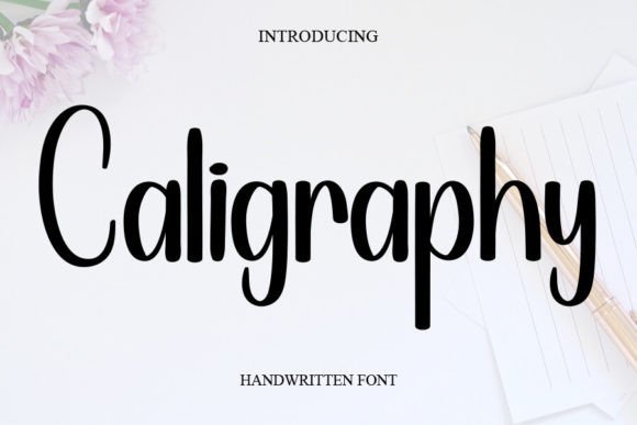 Caligraphy Font - Featured Image