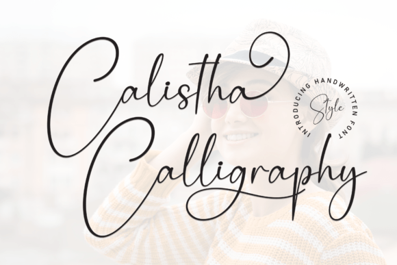Calistha Calligraphy Font - Featured Image