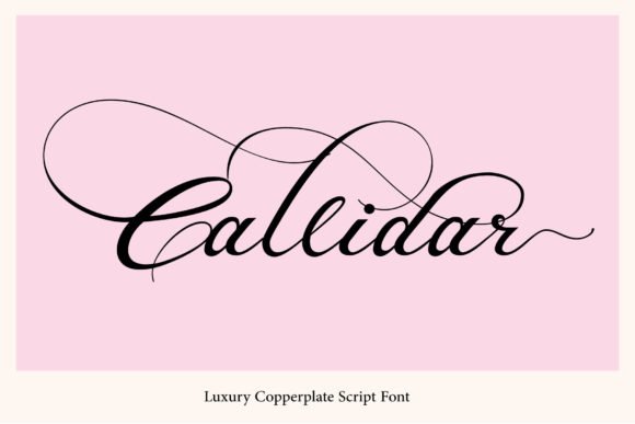Callidar Font - Featured Image