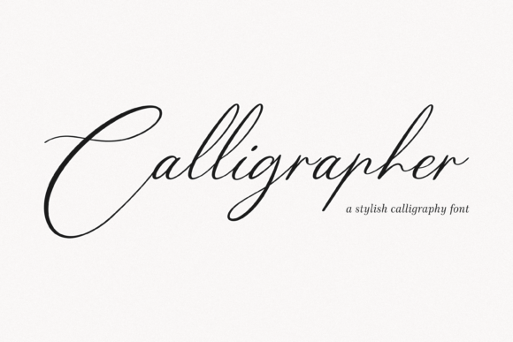 Calligrapher Font - Featured Image