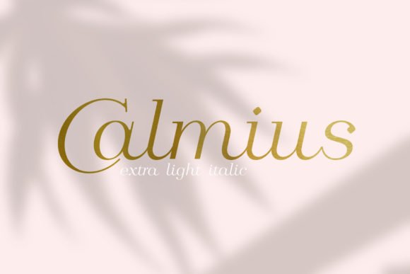 Calmius Font - Featured Image