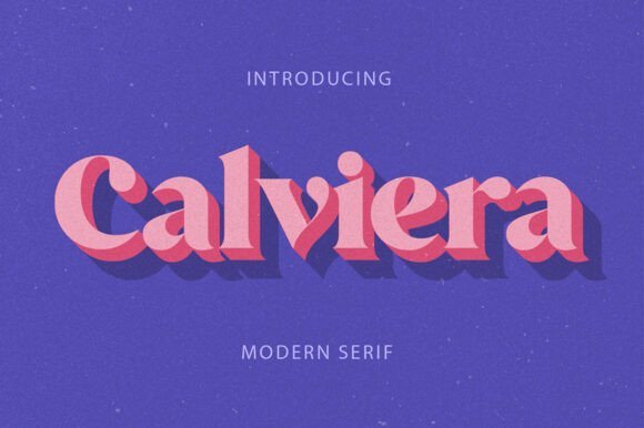 Calviera Font - Featured Image