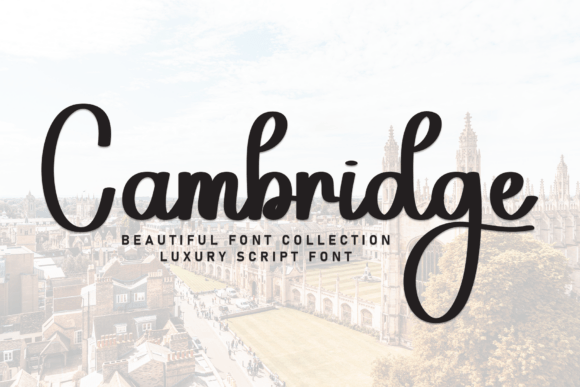 Cambridge Font - Featured Image
