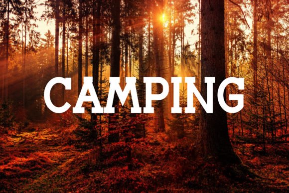 Camping Font - Featured Image
