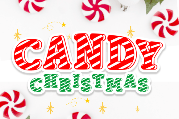 Candy Christmas Font - Featured Image