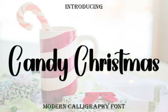 Candy Christmas Font - Featured Image