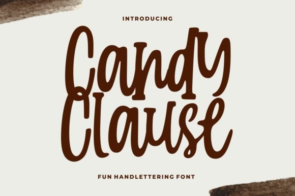 Candy Clause Font - Featured Image