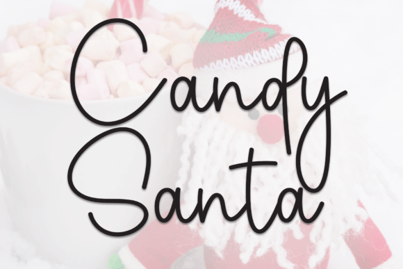 Candy Santa Font - Featured Image