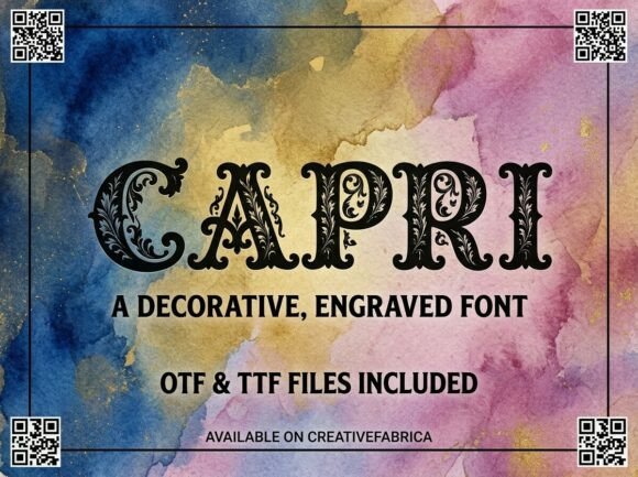 Capri Font - Featured Image