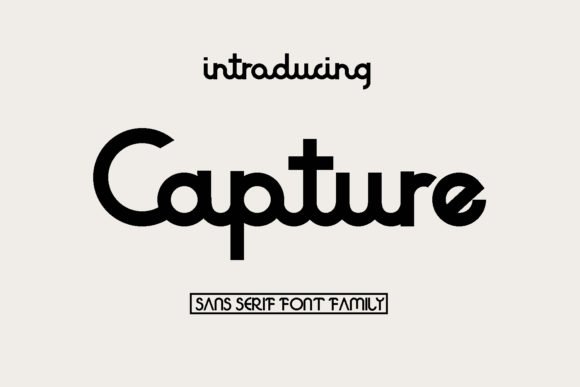 Capture Font - Featured Image