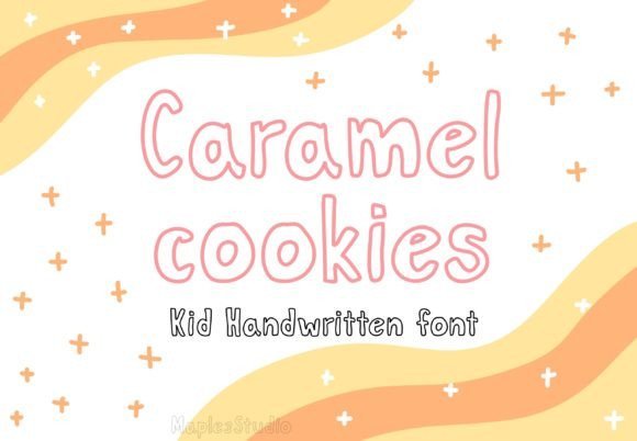Caramel Cookies Font - Featured Image