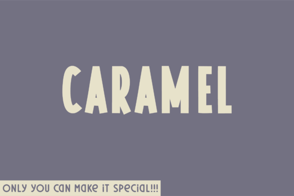 Caramel Font - Featured Image