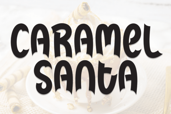 Caramel Santa Font - Featured Image