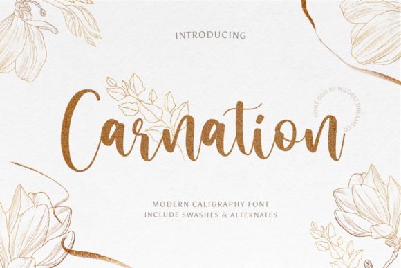Carnation Font - Featured Image