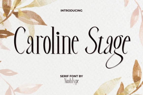 Caroline Stage Font - Featured Image