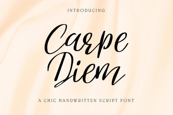 Carpe Diem Font - Featured Image
