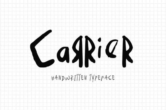 Carrier Font - Featured Image
