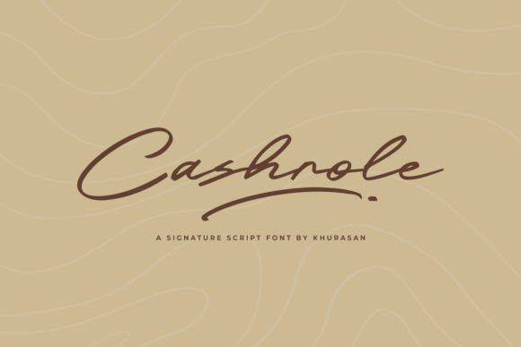 Cashrole Font - Featured Image