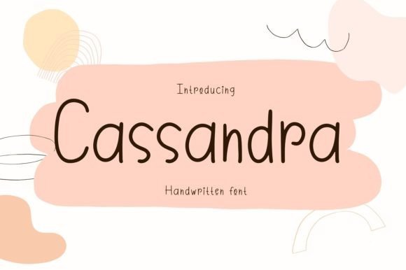 Cassandra Font - Featured Image