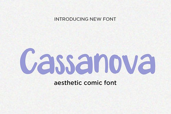Cassanova Font - Featured Image